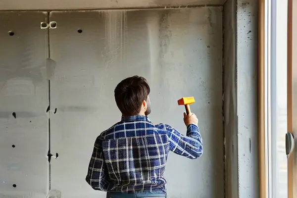 業主進行房屋驗收檢查工作