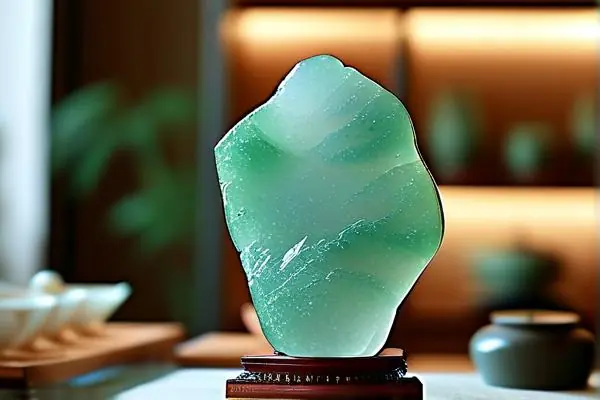 高品質翡翠工藝品展示