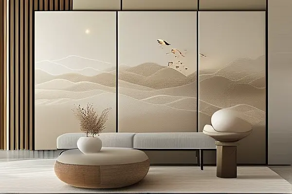 艾是墻布在現(xiàn)代家居中的應(yīng)用展示