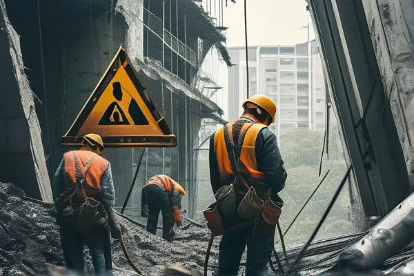 專業人工拆除施工隊現場作業
