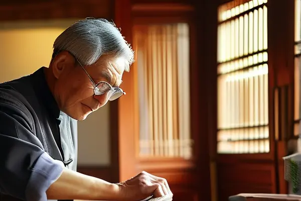專業(yè)師傅演示紅木家具保養(yǎng)過程