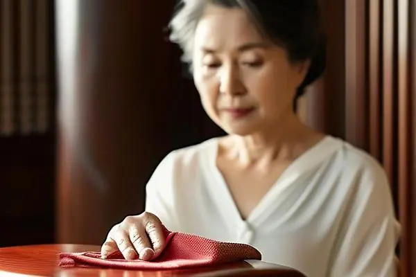 專業(yè)護(hù)理紅木家具保養(yǎng)示范