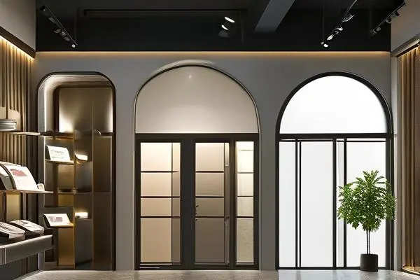 揚州家裝門窗建材店內部展示