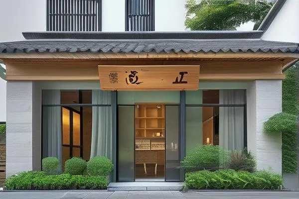 揚(yáng)州特色民宿外觀展示