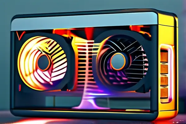 電器散熱風(fēng)扇工作示意圖