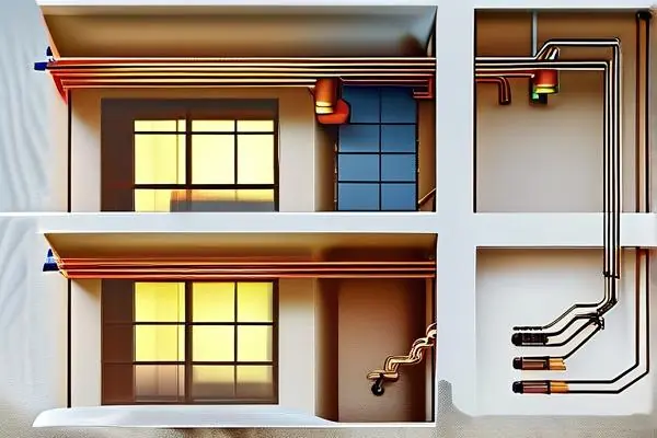 房屋水電改造施工現(xiàn)場與價(jià)格構(gòu)成示意圖