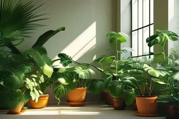 室內凈化苗木場展示
