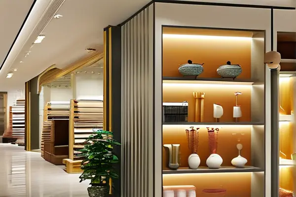揚州家具裝修材料城內(nèi)景展示