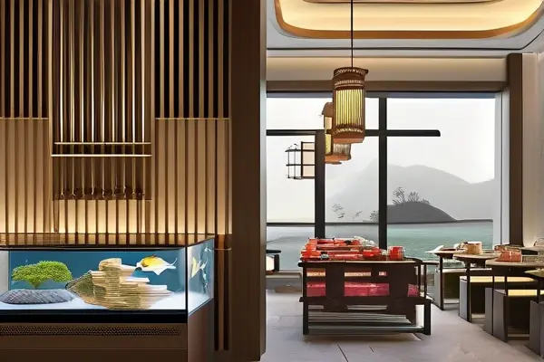 餐飲風(fēng)水裝修效果圖展示