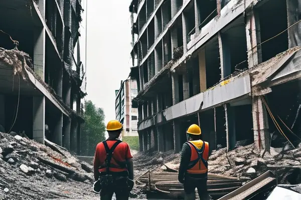 辦公樓拆除現(xiàn)場(chǎng)專(zhuān)業(yè)施工團(tuán)隊(duì)