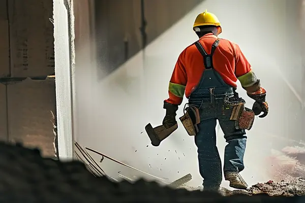 舊房結(jié)構(gòu)拆除現(xiàn)場及費(fèi)用明細(xì)表