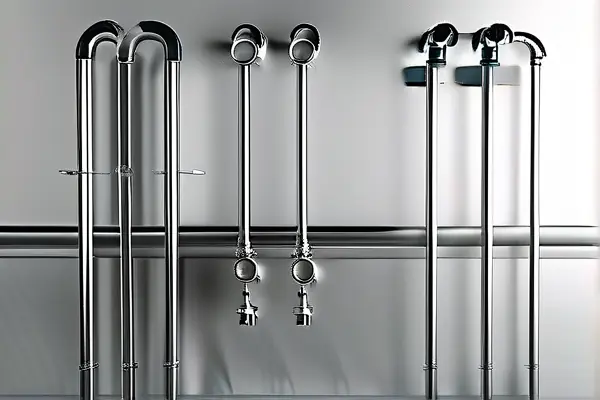 不銹鋼裝修水管展示圖