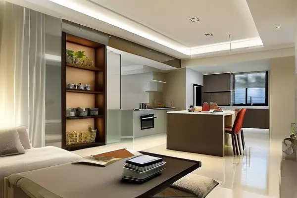 現(xiàn)代簡約風(fēng)格三室裝修效果圖
