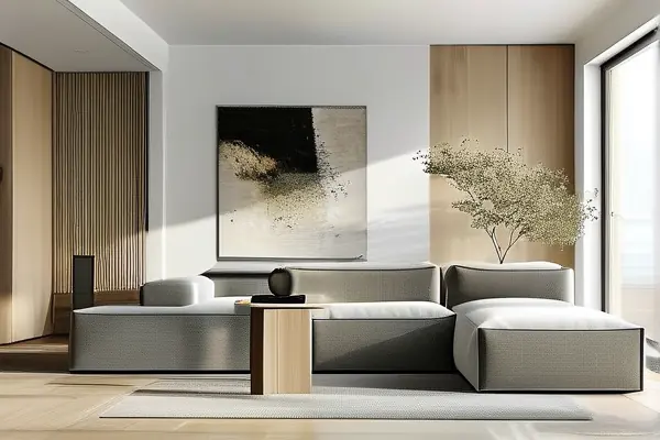 現代簡約風格客廳裝修效果圖