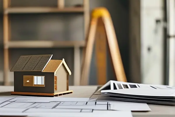 設計師與業主討論局部裝修方案