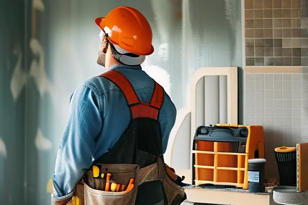 裝修工人講解墻面處理技巧